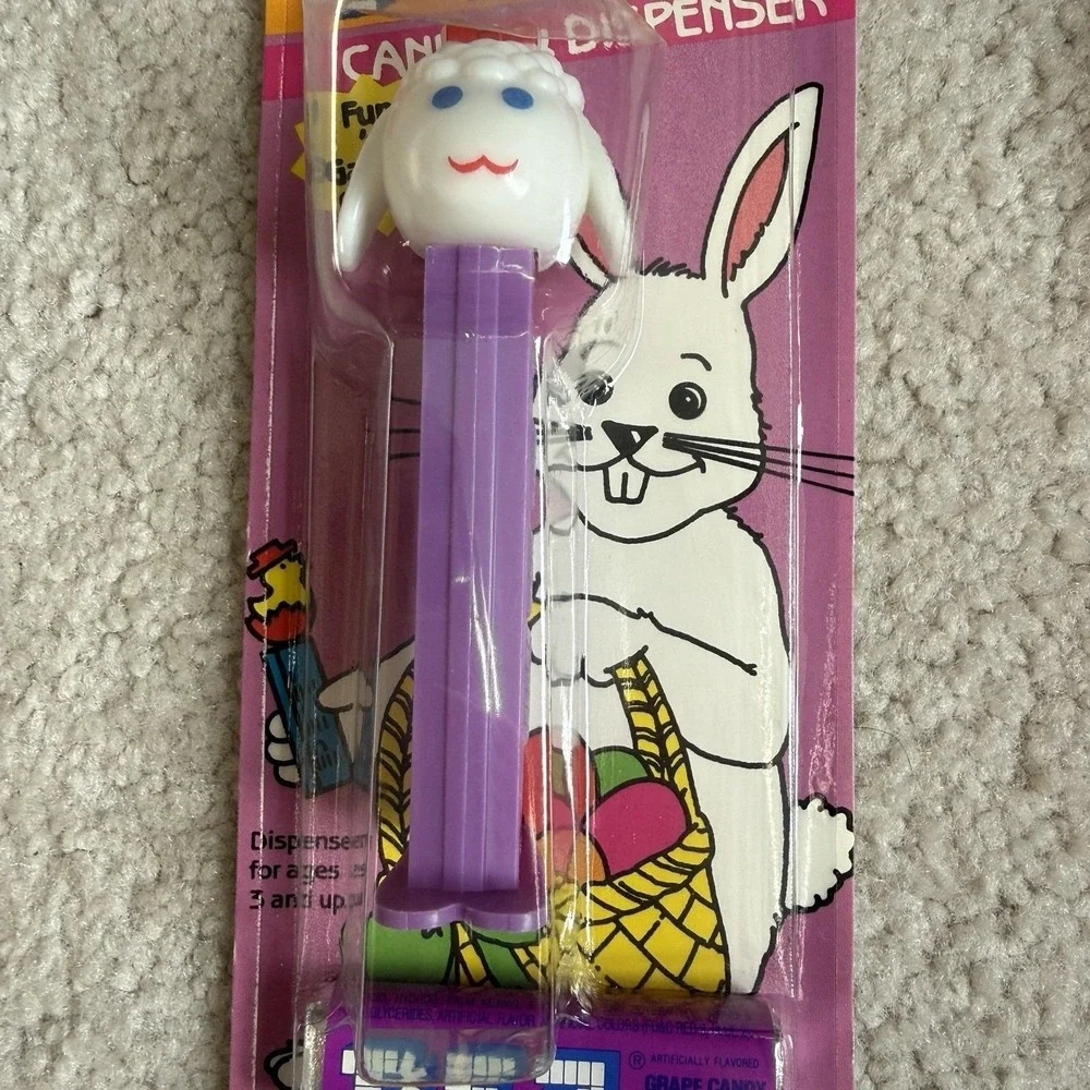 Vintage Pez Dispenser-Easter Bunny, Lamb New In Package Easter Theme